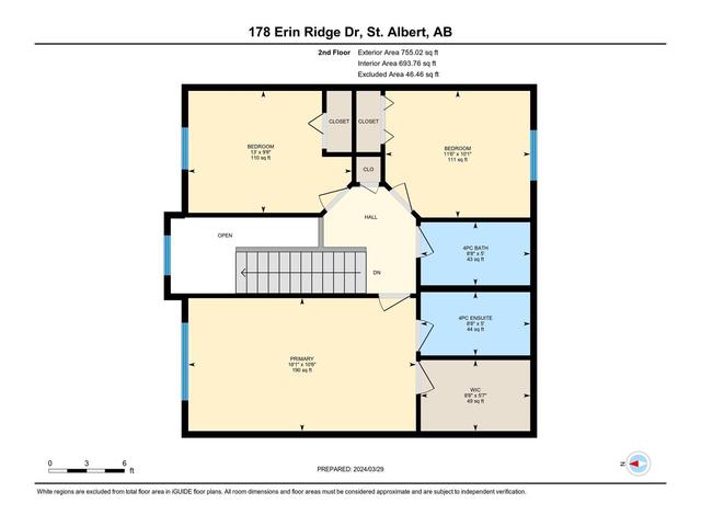 178 Erin Ridge Dr, House detached with 4 bedrooms, 3 bathrooms and null parking in St. Albert AB | Image 47