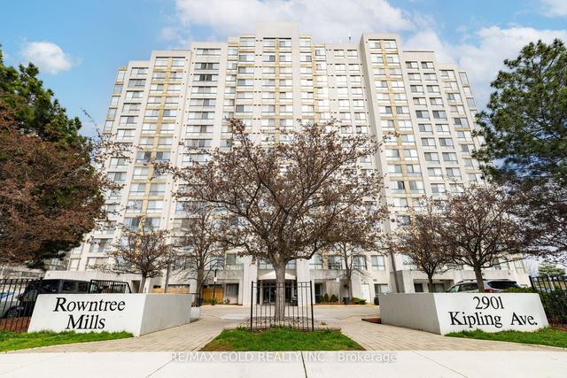 1401 - 2901 Kipling Ave, Condo with 1 bedrooms, 1 bathrooms and 2 parking in Toronto ON | Image 12
