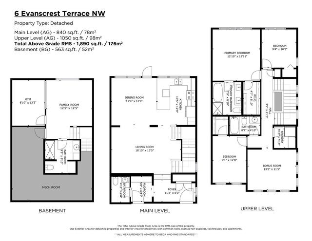 6 Evanscrest Terrace Nw, House detached with 3 bedrooms, 3 bathrooms and 2 parking in Calgary AB | Image 31
