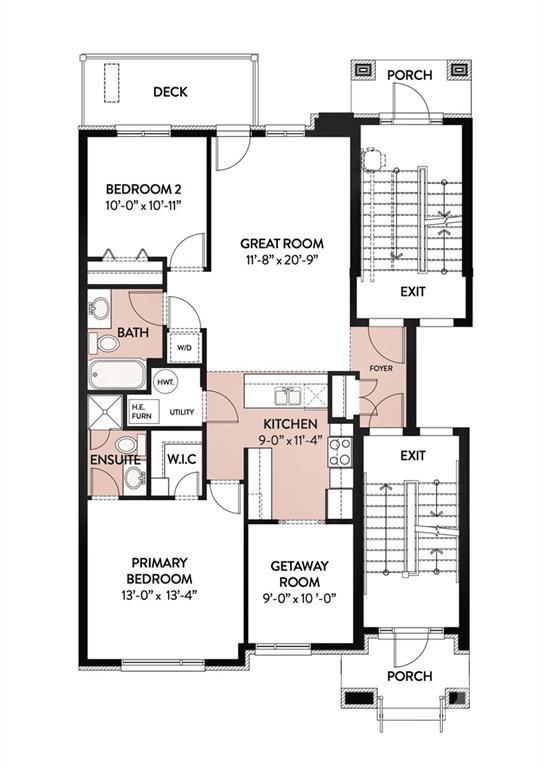 c - 1067 Beryl Private, House attached with 2 bedrooms, 2 bathrooms and 1 parking in Ottawa ON | Image 28