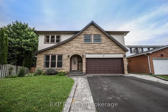 81 Rhonda Blvd, House detached with 4 bedrooms, 3 bathrooms and 3 parking in Clarington ON | Image 1