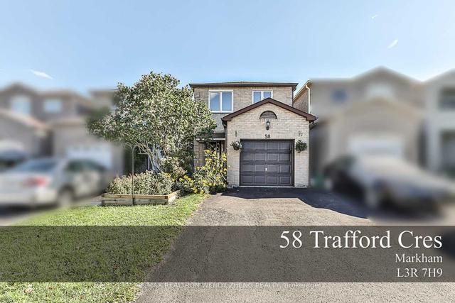 58 Trafford Cres, House attached with 3 bedrooms, 2 bathrooms and 5 parking in Markham ON | Image 1