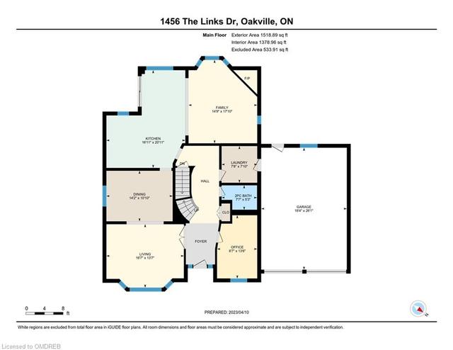 1456 The Links Drive, House detached with 5 bedrooms, 3 bathrooms and 4 parking in Oakville ON | Image 37