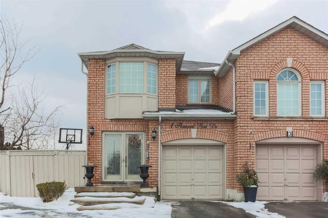 1 Sherwood Park Dr, House attached with 3 bedrooms, 4 bathrooms and 3 parking in Vaughan ON | Image 1