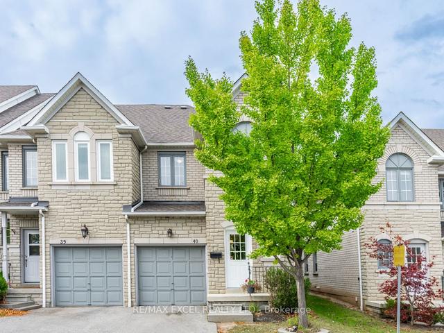 40 - 5525 Palmerston Cres, Townhouse with 3 bedrooms, 3 bathrooms and 2 parking in Mississauga ON | Image 1