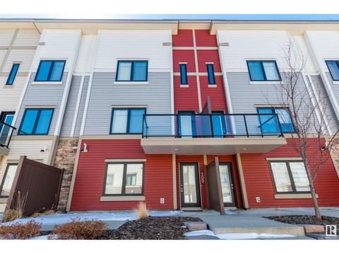 100 - 804 Welsh Dr Sw, House attached with 3 bedrooms, 2 bathrooms and 2 parking in Edmonton AB | Card Image