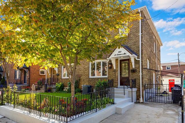 120 St Clarens Ave, House semidetached with 3 bedrooms, 3 bathrooms and 1 parking in Toronto ON | Card Image