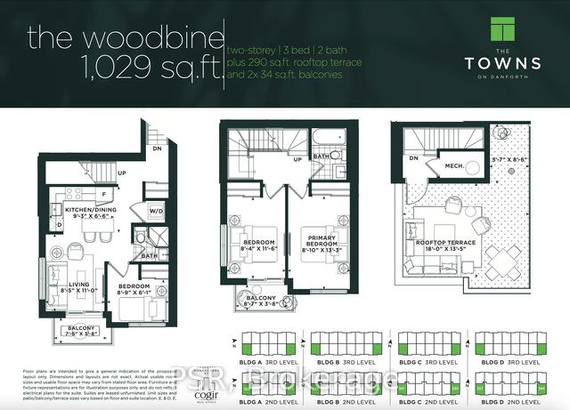327 - 41 Danforth Rd, Townhouse with 3 bedrooms, 2 bathrooms and 1 parking in Toronto ON | Image 22