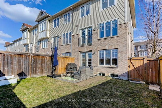 28 - 2006 Trawden Way, House attached with 3 bedrooms, 3 bathrooms and 3 parking in Oakville ON | Image 35