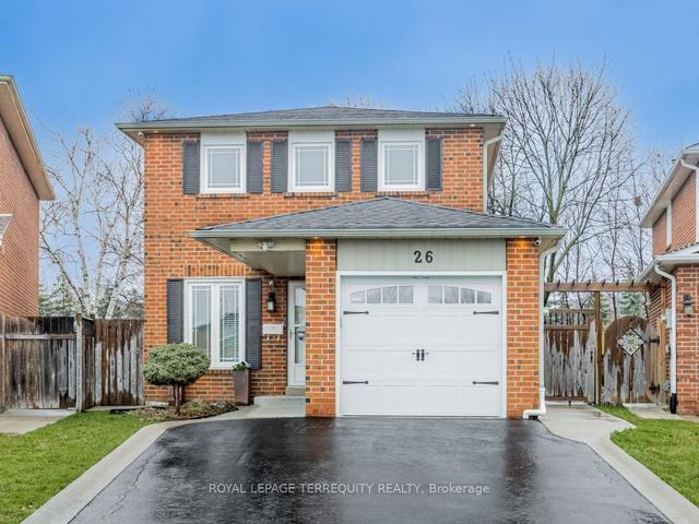 26 Huntley Crt, House detached with 3 bedrooms, 3 bathrooms and 5 parking in Brampton ON | Image 1