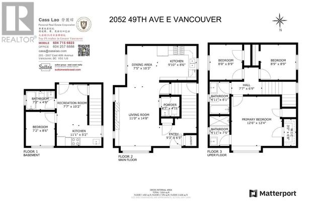 2052 E 49th Avenue, House detached with 4 bedrooms, 4 bathrooms and 2 parking in Vancouver BC | Image 30