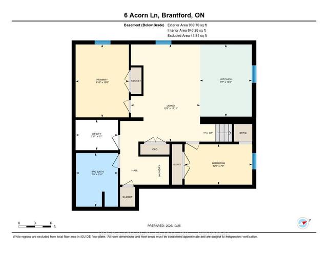 6 Acorn Lane, House detached with 3 bedrooms, 2 bathrooms and 6 parking in Brantford ON | Image 33