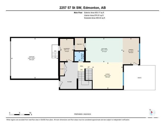 2257 57 St Sw, House detached with 3 bedrooms, 2 bathrooms and null parking in Edmonton AB | Image 37