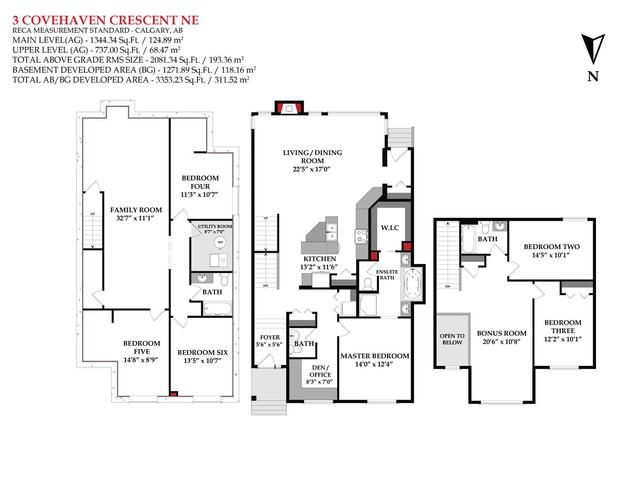3 Covehaven Crescent Ne, House detached with 6 bedrooms, 3 bathrooms and 2 parking in Calgary AB | Image 24