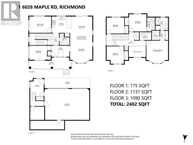 1 - 6028 Maple Road, House attached with 5 bedrooms, 4 bathrooms and 3 parking in Richmond BC | Image 30