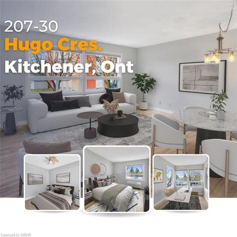 207-30 Hugo Crescent, Kitchener, ON, N2M3Z2 | Card Image