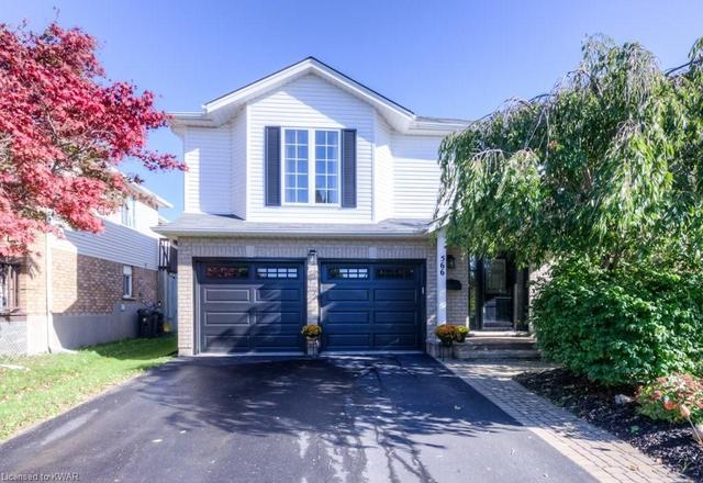 566 Erinbrook Drive, House detached with 3 bedrooms, 2 bathrooms and 4 parking in Kitchener ON | Image 1