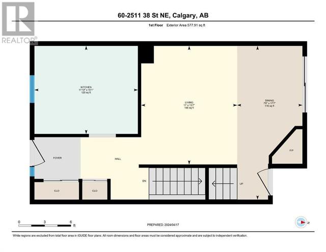 60, - 2511 38 Street Ne, House attached with 3 bedrooms, 1 bathrooms and 1 parking in Calgary AB | Image 4