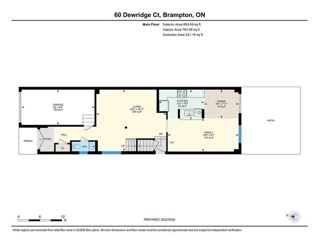 60 Dewridge Crt, House semidetached with 4 bedrooms, 4 bathrooms and 3 parking in Brampton ON | Image 32