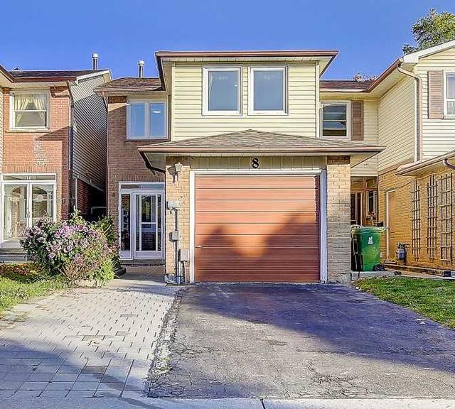 8 Copperwood Sq, House attached with 3 bedrooms, 4 bathrooms and 3 parking in Toronto ON | Image 12