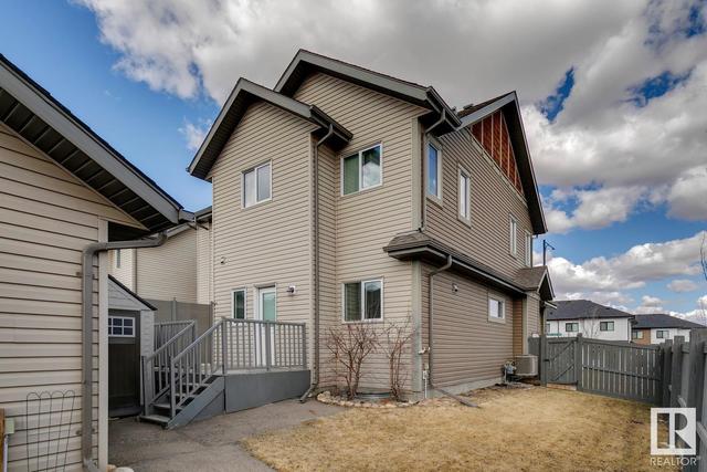 145 Hawks Ridge Bv Nw, House semidetached with 4 bedrooms, 3 bathrooms and null parking in Edmonton AB | Image 40