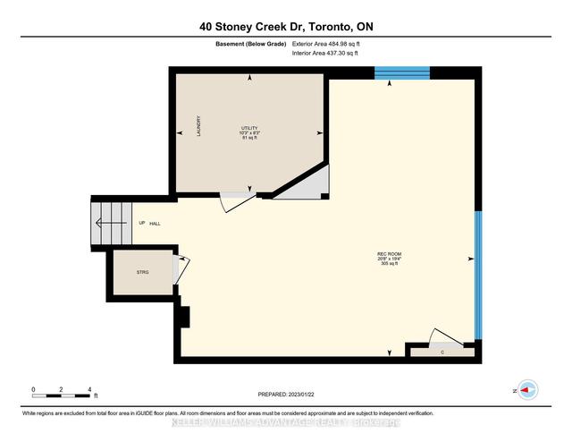 40 Stoney Creek Dr, House detached with 4 bedrooms, 2 bathrooms and 7 parking in Toronto ON | Image 35