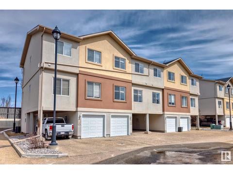 122 - 104 West Haven Dr, House attached with 3 bedrooms, 2 bathrooms and 4 parking in Leduc AB | Card Image