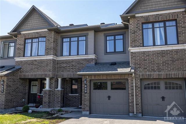 649 Petrichor Crescent, Townhouse with 3 bedrooms, 3 bathrooms and 3 parking in Ottawa ON | Card Image