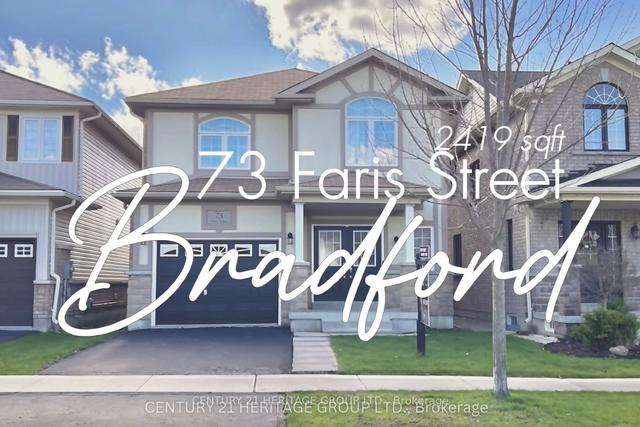 73 Faris St, House detached with 4 bedrooms, 4 bathrooms and 3.5 parking in Bradford West Gwillimbury ON | Image 1