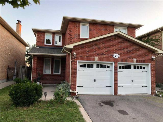 71 Sterling Cres, House detached with 4 bedrooms, 3 bathrooms and 2 parking in Vaughan ON | Image 1