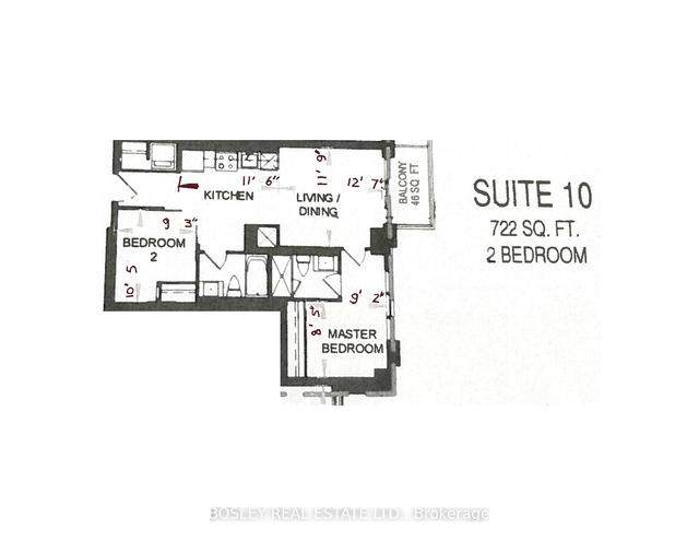 1010 - 286 Main St, Condo with 2 bedrooms, 2 bathrooms and 0 parking in Toronto ON | Image 2