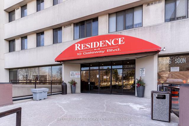 218 - 10 Gateway Blvd, Condo with 2 bedrooms, 2 bathrooms and 1 parking in Toronto ON | Image 1
