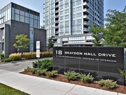 2705 - 18 Graydon Hall Dr, Condo with 2 bedrooms, 2 bathrooms and 1 parking in Toronto ON | Image 1