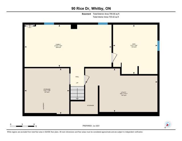 90 Rice Dr, House detached with 3 bedrooms, 3 bathrooms and 6 parking in Whitby ON | Image 17