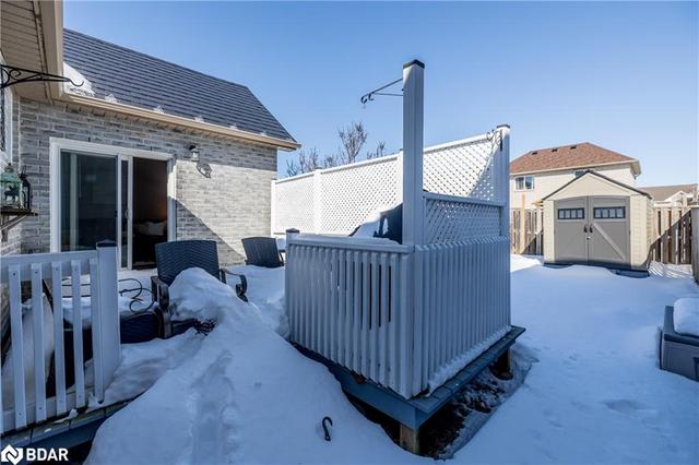 69 Brighton Road, Barrie, ON - Walk Out to Rear Yard Deck | Image 35