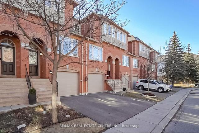 77 - 5030 Heatherleigh Ave, Townhouse with 3 bedrooms, 2 bathrooms and 2 parking in Mississauga ON | Image 12