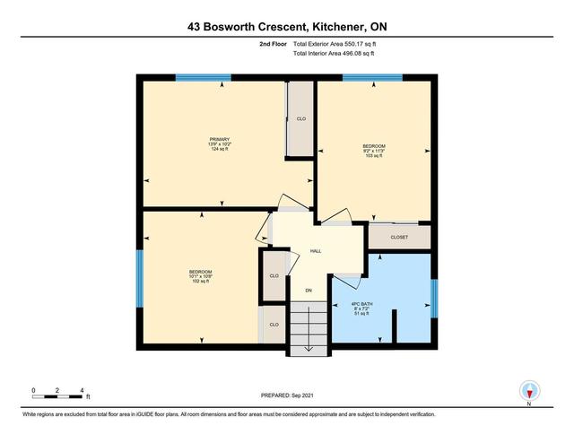 43 Bosworth Cres, House detached with 4 bedrooms, 2 bathrooms and 4 parking in Kitchener ON | Image 20