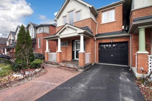 87 Thomas Legge Cres, House attached with 3 bedrooms, 4 bathrooms and 4 parking in Richmond Hill ON | Image 1