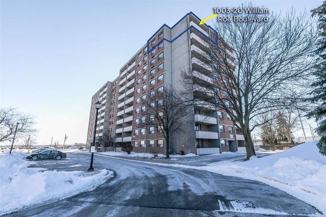 1003 - 20 William Roe Blvd, Condo with 2 bedrooms, 2 bathrooms and 1 parking in Newmarket ON | Image 1