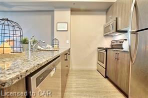 1010 - 150 Water Street N, House attached with 1 bedrooms, 1 bathrooms and 1 parking in Cambridge ON | Image 6