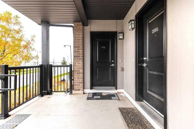105 - 1206 Main St E, Townhouse with 2 bedrooms, 3 bathrooms and 1 parking in Milton ON | Image 25