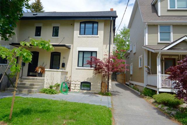 upper - 24 Duggan Ave, House detached with 3 bedrooms, 2 bathrooms and 1 parking in Toronto ON | Card Image