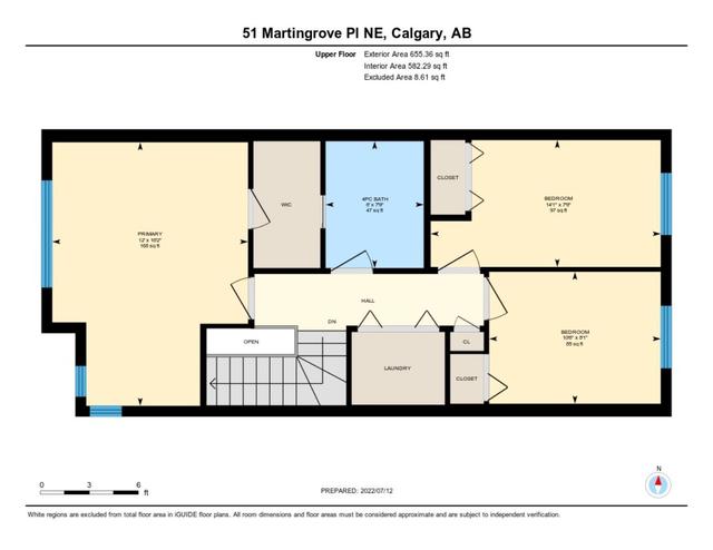 51 Martingrove Place Ne, House detached with 4 bedrooms, 2 bathrooms and 3 parking in Calgary AB | Image 31