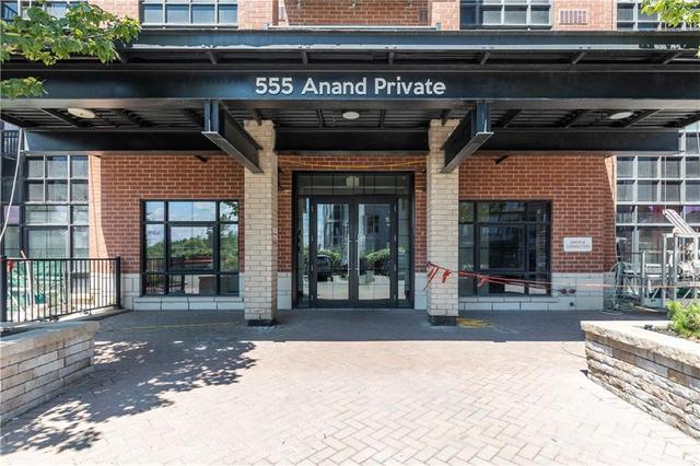 802 - 555 Anand Private, Condo with 1 bedrooms, 2 bathrooms and 1 parking in Ottawa ON | Card Image