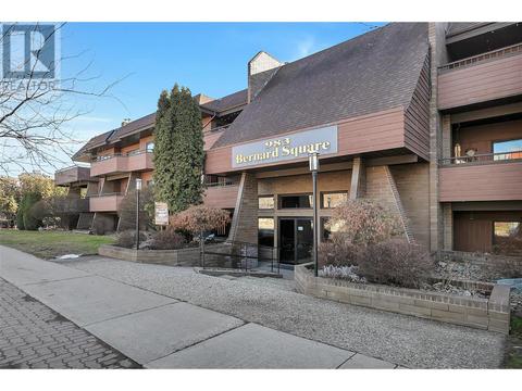 211 - 983 Bernard Avenue, Condo with 1 bedrooms, 1 bathrooms and null parking in Kelowna BC | Card Image