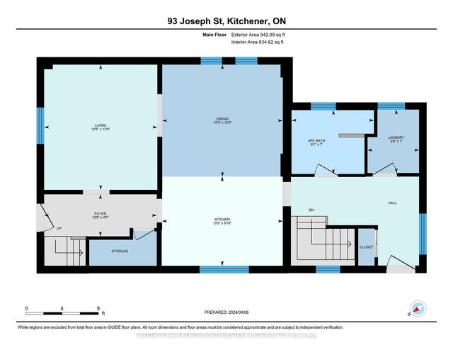 93 Joseph St, House detached with 2 bedrooms, 2 bathrooms and 5 parking in Kitchener ON | Image 32