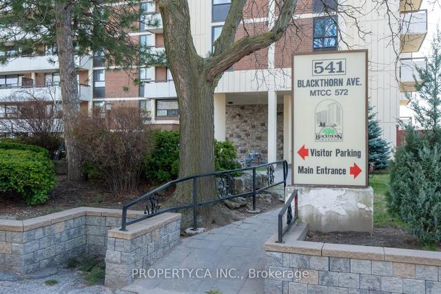 707 - 541 Blackthorn Ave, Condo with 1 bedrooms, 1 bathrooms and 1 parking in Toronto ON | Image 28