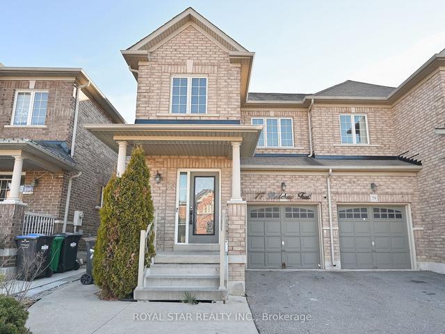 77 Bellchase Tr, House semidetached with 3 bedrooms, 4 bathrooms and 3 parking in Brampton ON | Image 1