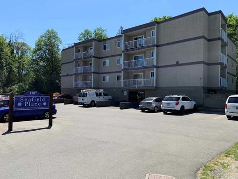 105 - 1187 Seafield Cres, Condo with 2 bedrooms, 1 bathrooms and 1 parking in Nanaimo BC | Card Image