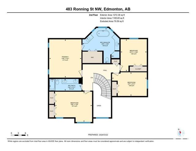 483 Ronning St Nw, House detached with 5 bedrooms, 3 bathrooms and 5 parking in Edmonton AB | Image 73